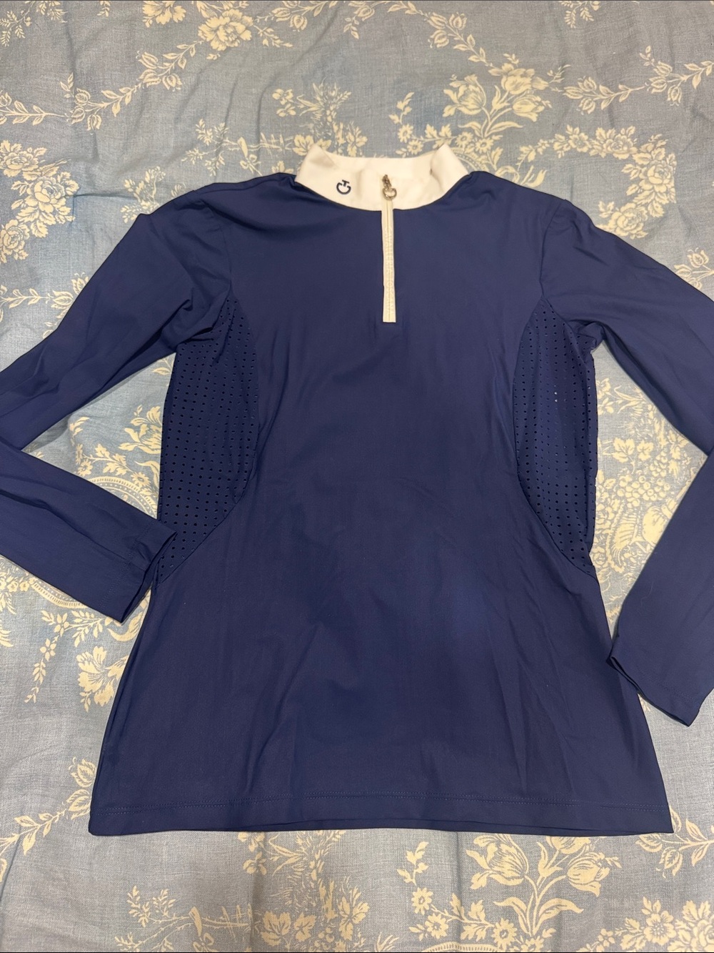 Cavalleria Toscana Quarter Zip Shirt